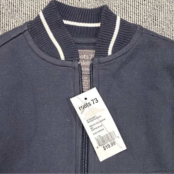 Roots 73 zip-up jacket NWT 12-18m - Picture 3 of 6